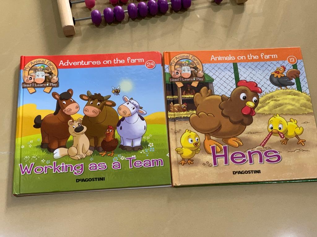 Bundle of 2 books (My Animal Farm - Working as A Team & My Animal Farm -  Hens), Hobbies & Toys, Books & Magazines, Children's Books on Carousell
