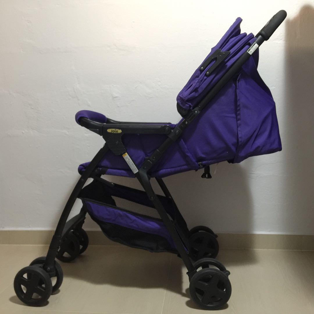 Joie shop purple stroller