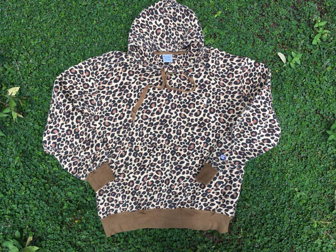 Champion leopard 🐆 hoodie, Men's 