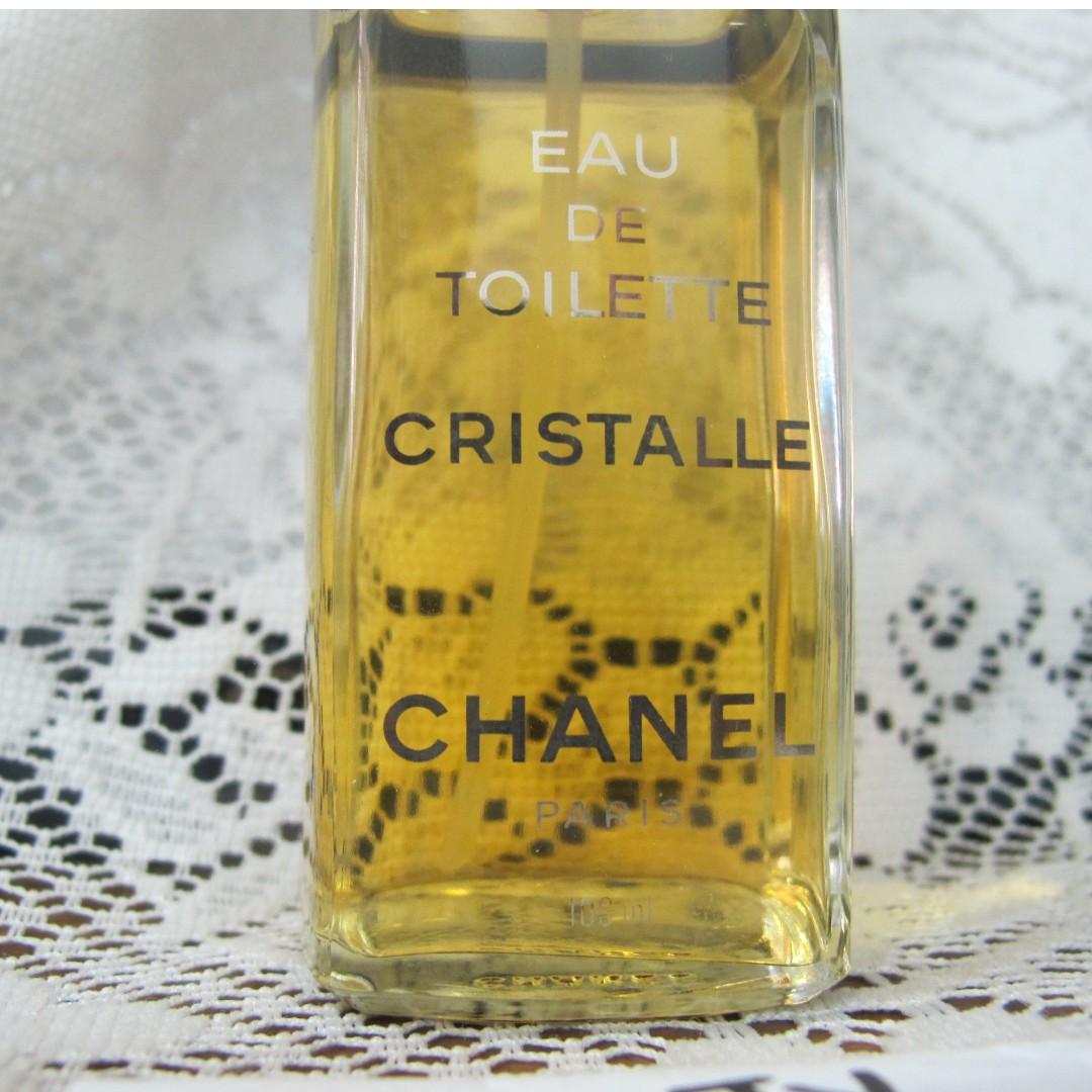 CHANEL CRISTALLE 4ml Miniature Eau De Parfum Vintage Women's