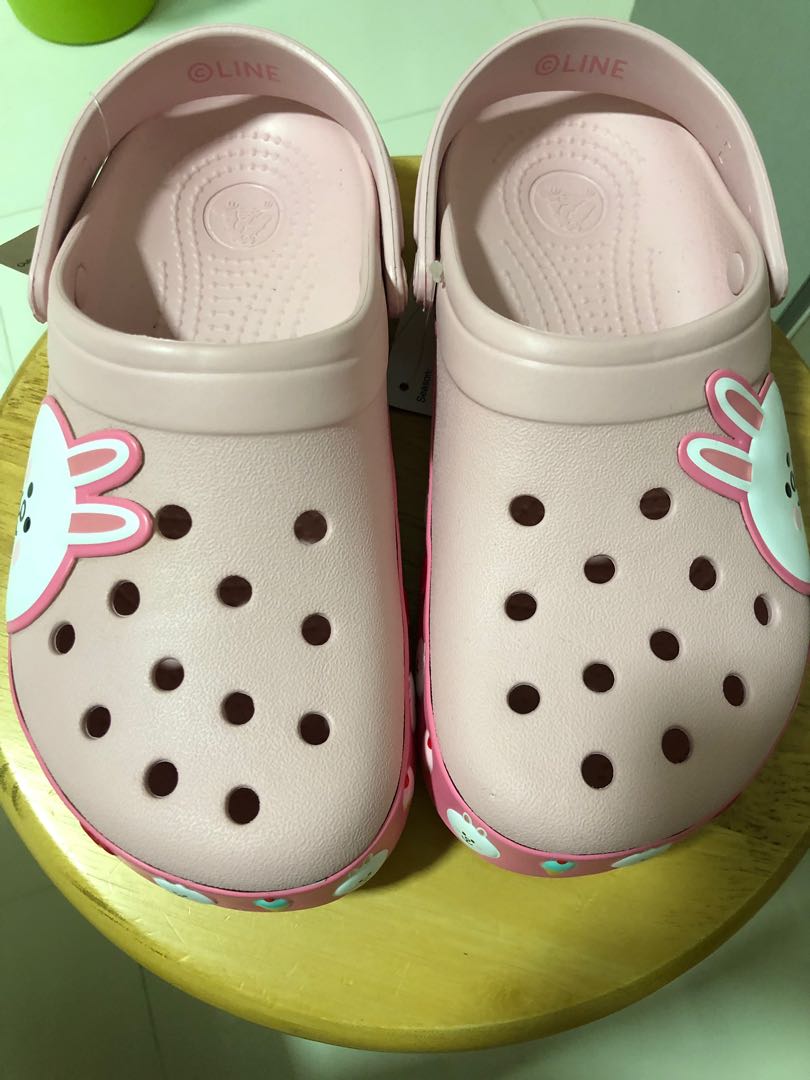 Crocband LINE Friends Clog, Women's Fashion, Shoes, Others on Carousell
