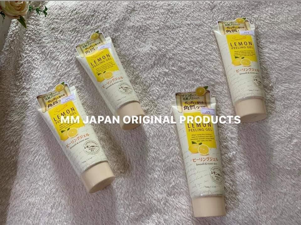 DAISO JAPAN SMOOTH & MOIST SKIN LEMON PEELING GEL 100g, Beauty