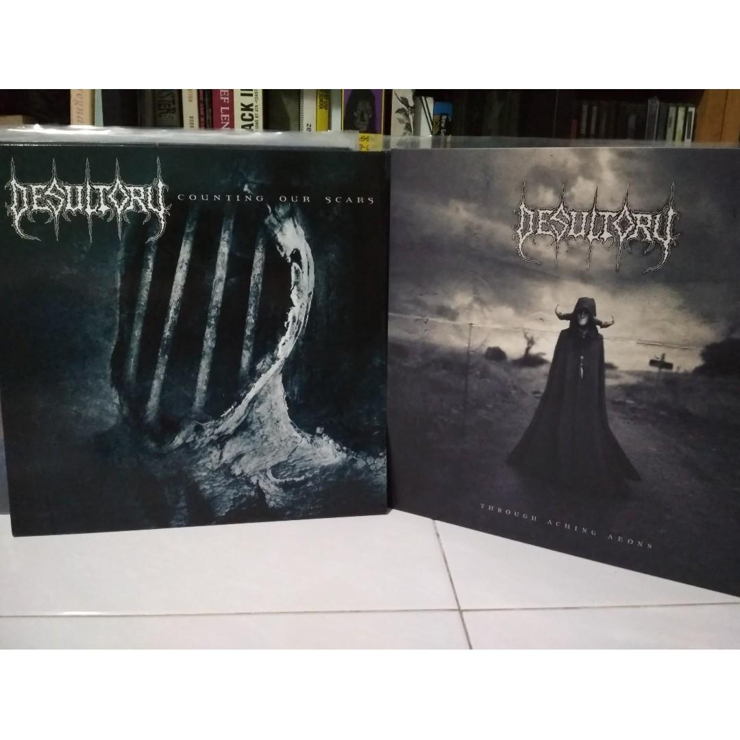 Desultory Counting Our Scars Through Aching Aeons Lp Vinyl Death Metal Music Media Cds Dvds Other Media On Carousell