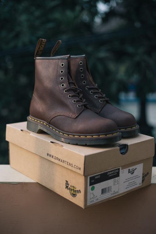 Tan carpathian top dr martens