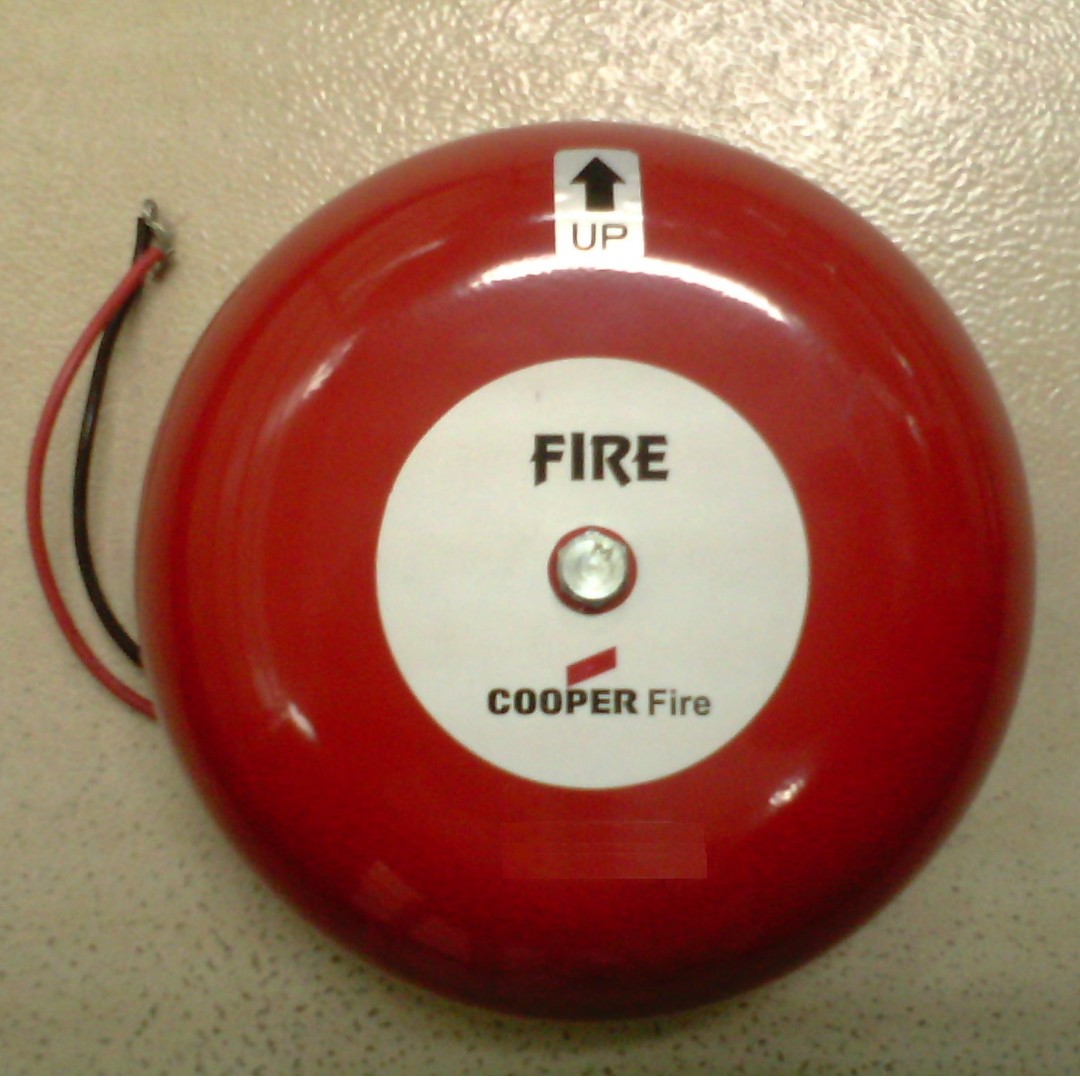 FDAS Cooper Fire Alarm Bell, Furniture & Home Living, Security & Locks