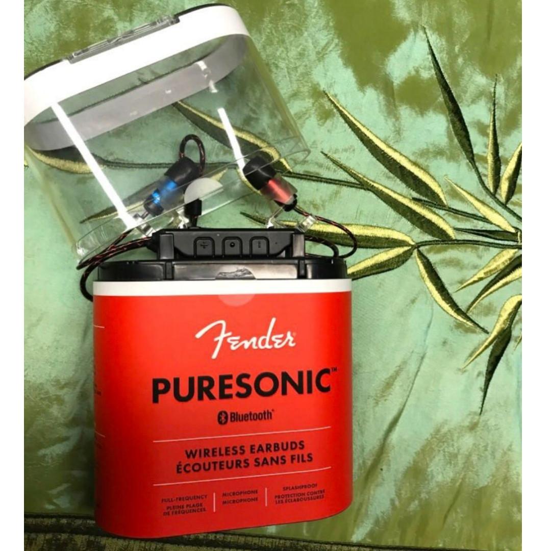 fender puresonic wireless earbuds