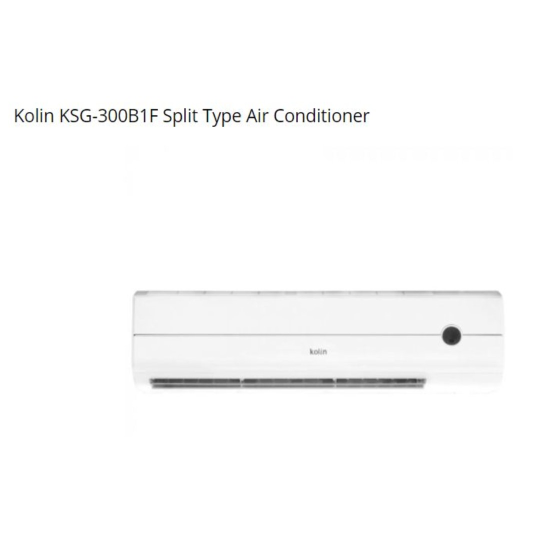 Free Aircon Installation Kolin Ksg 300b1f Split Type Air Conditioner 3 0 Hp Home Furniture Home Appliances Air Conditioning And Heating On Carousell