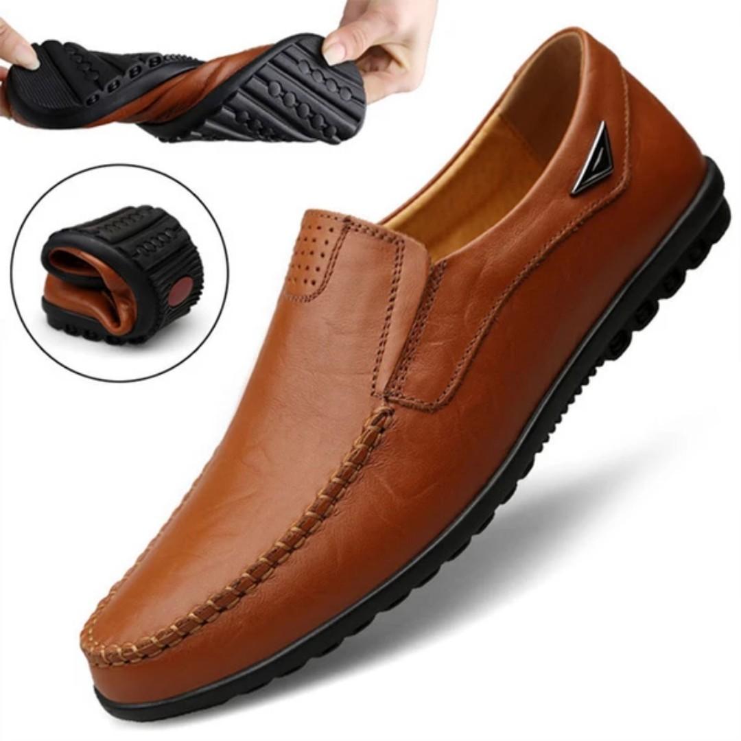 Genuine Leather Men Casual Shoes Men S Fashion Footwear Formal