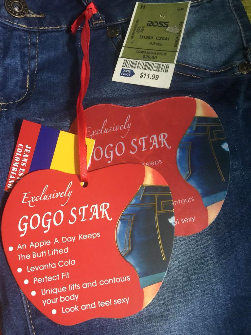 gogo star jeans levanta cola