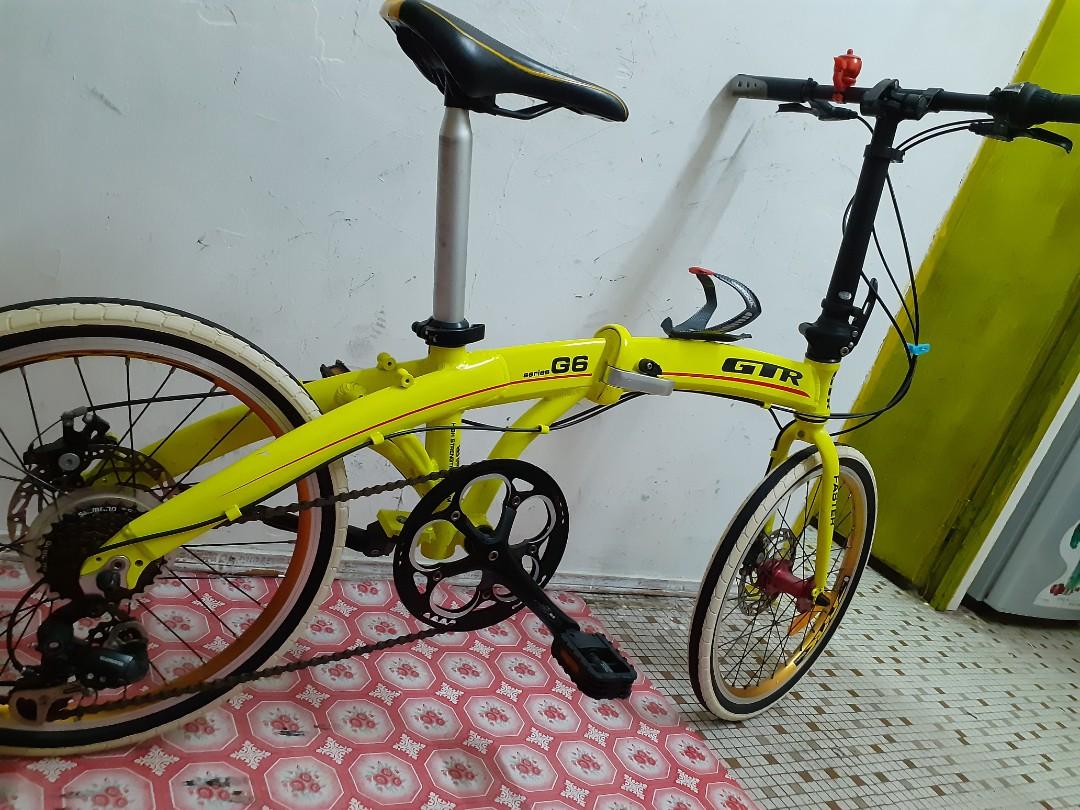 Gtr g6 foldable best sale bike