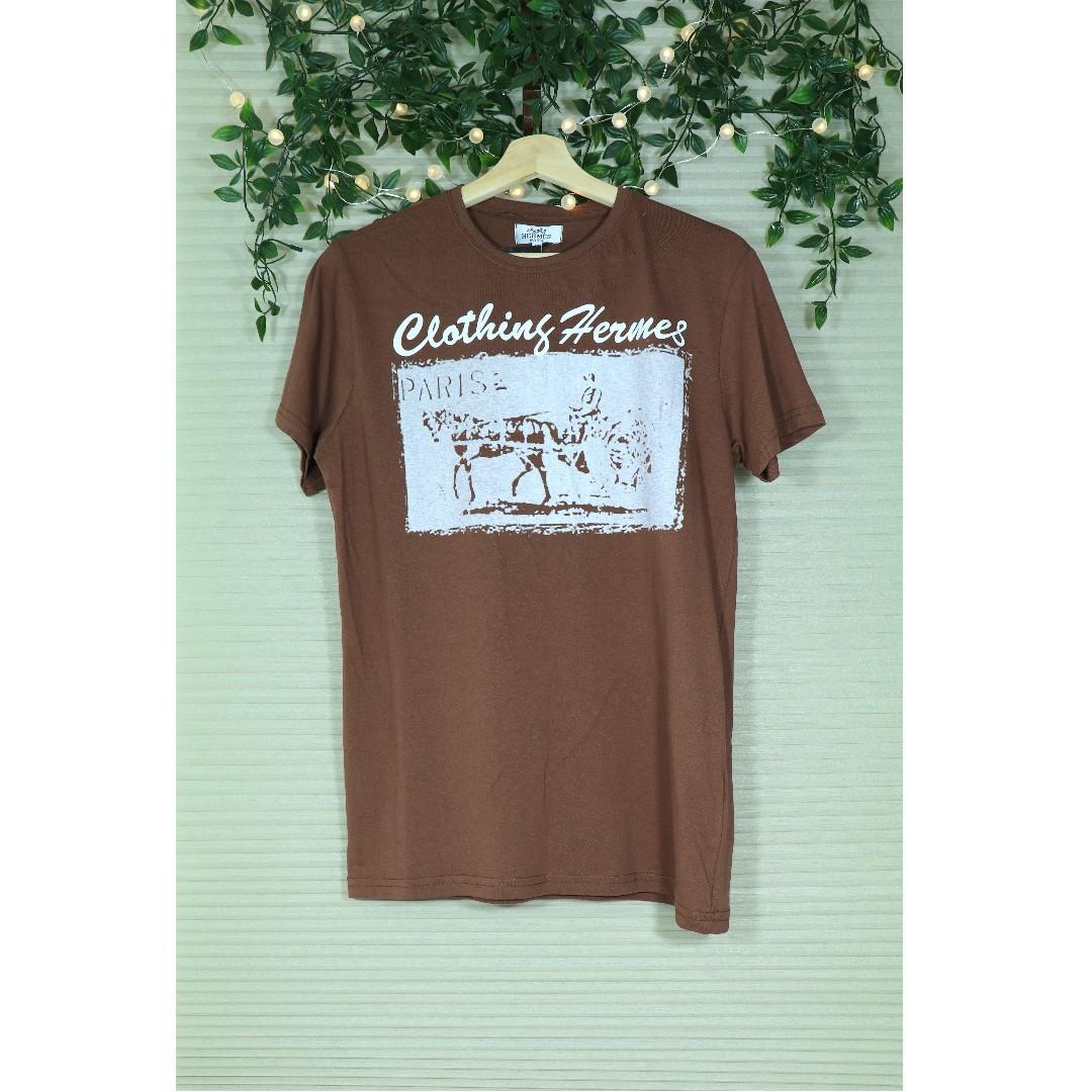 HERMES Brand new T shirt. Price down until stock last. Men s