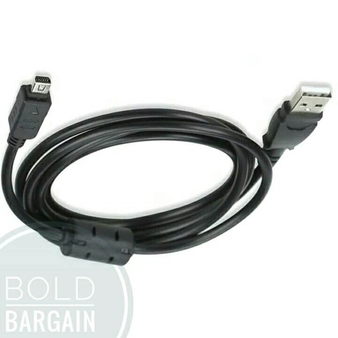 Olympus µ TOUGH-6000 Cavo 12 Pin USB, Marca , Ricarica Rapida Trasferimento Dati 480 MBit S Usb 2 0 O