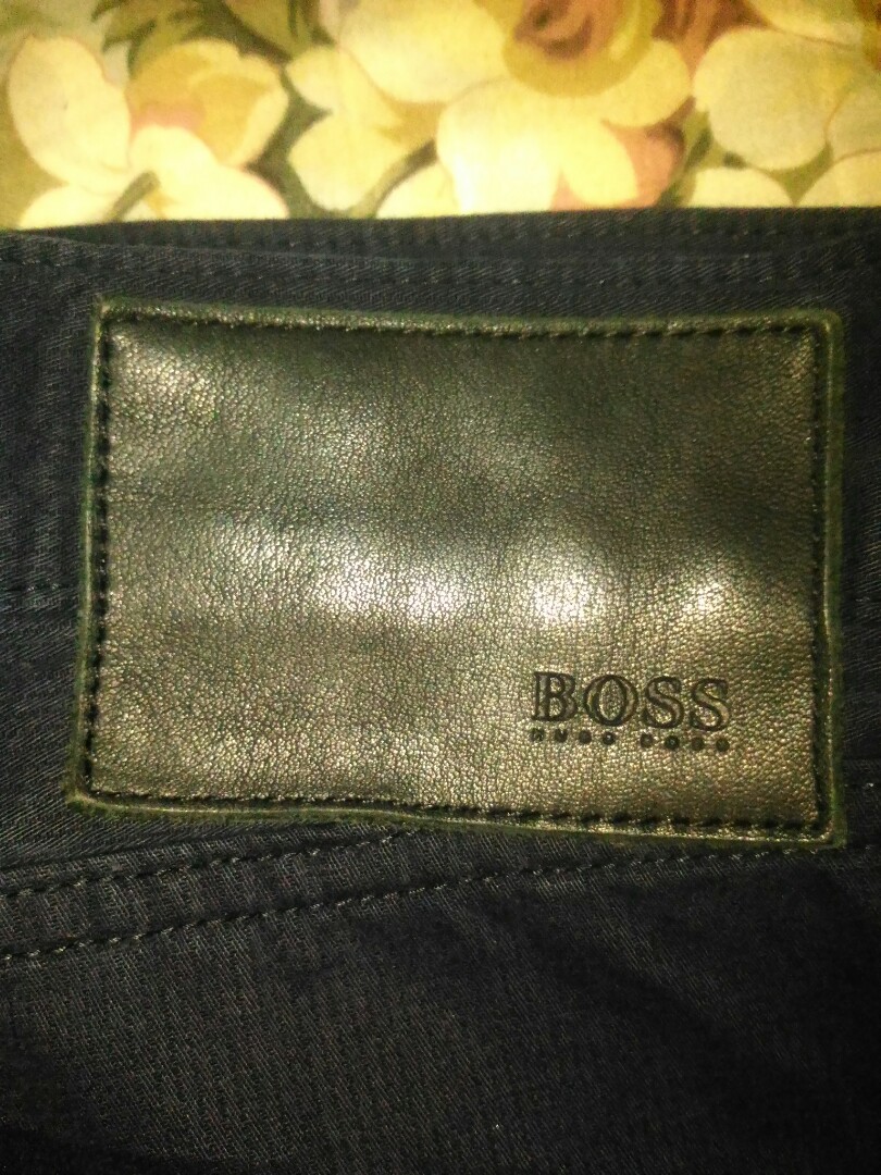 Hugo Boss Velvet Pants, Men's Fashion, Bottoms, Trousers on Carousell