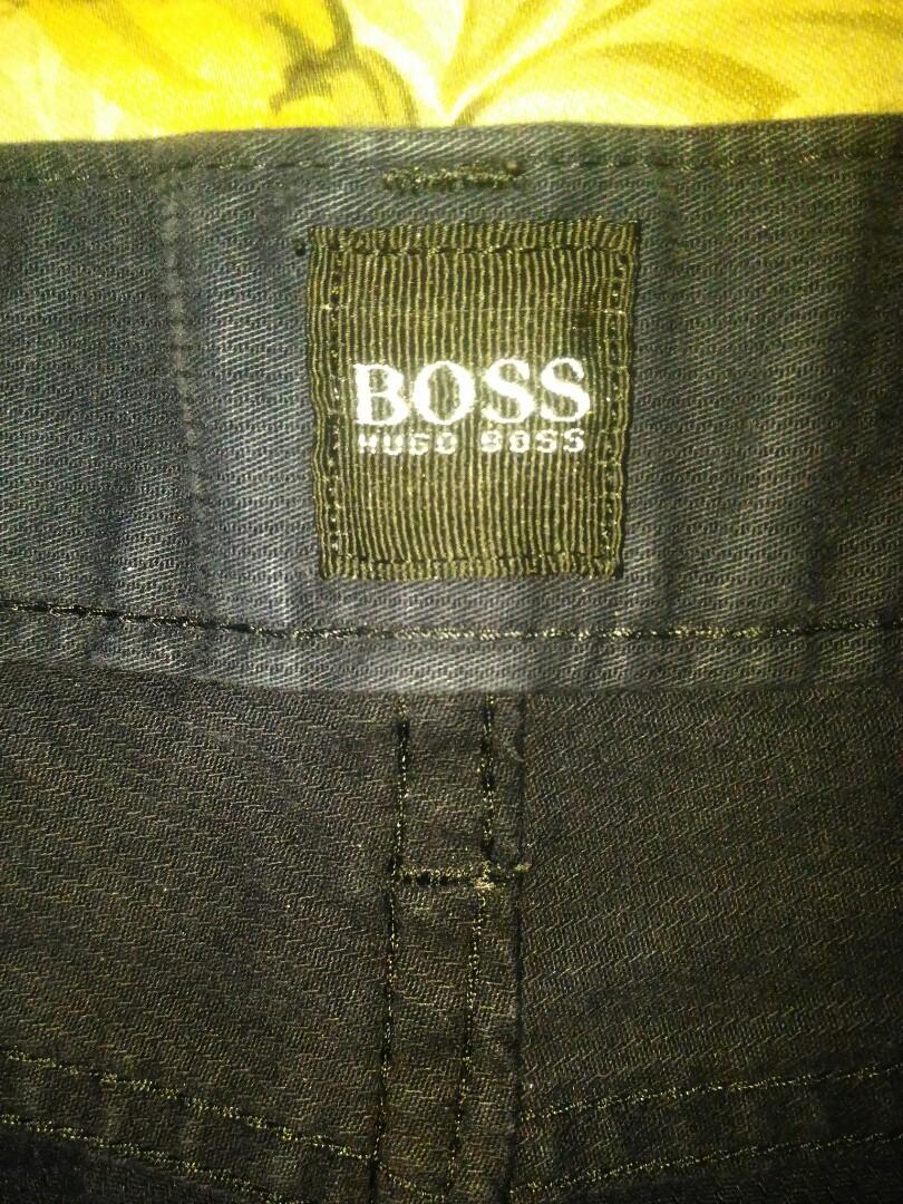 Hugo Boss Velvet Pants, Men's Fashion, Bottoms, Trousers on Carousell