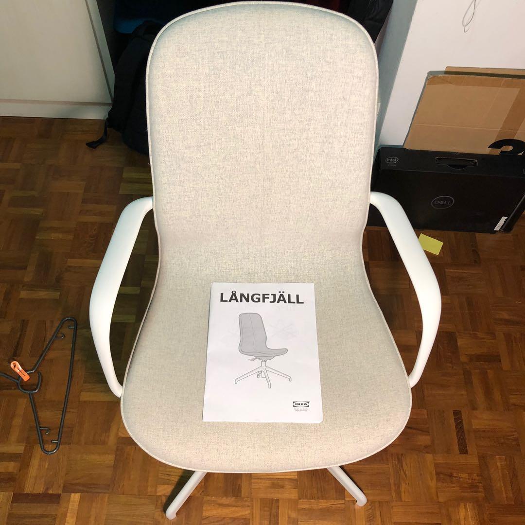 Langfjall chair assembly clearance