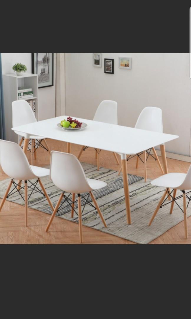 Urgent Sale Of Ikea Scandinavian Dining Table Furniture Tables Chairs On Carousell