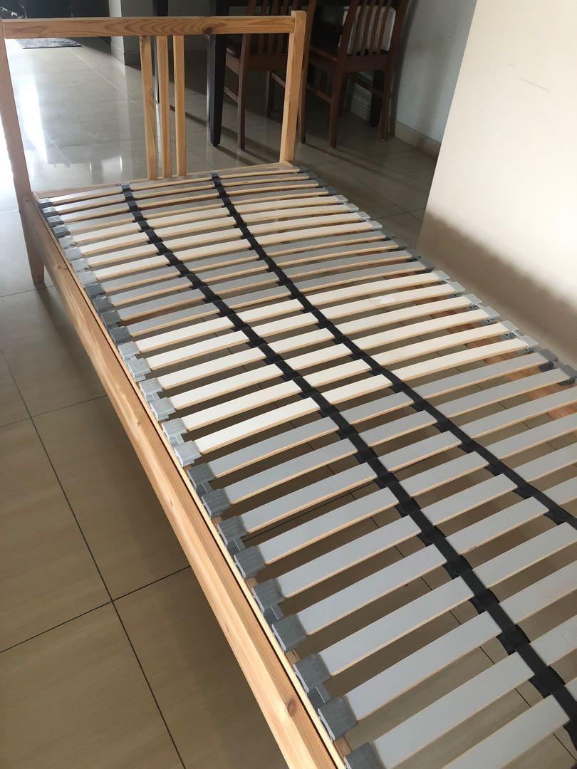 Ikea Single Bed Frame Furniture Beds Mattresses On Carousell