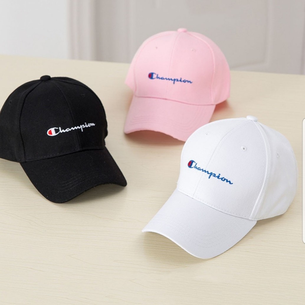 champion basic logo cap