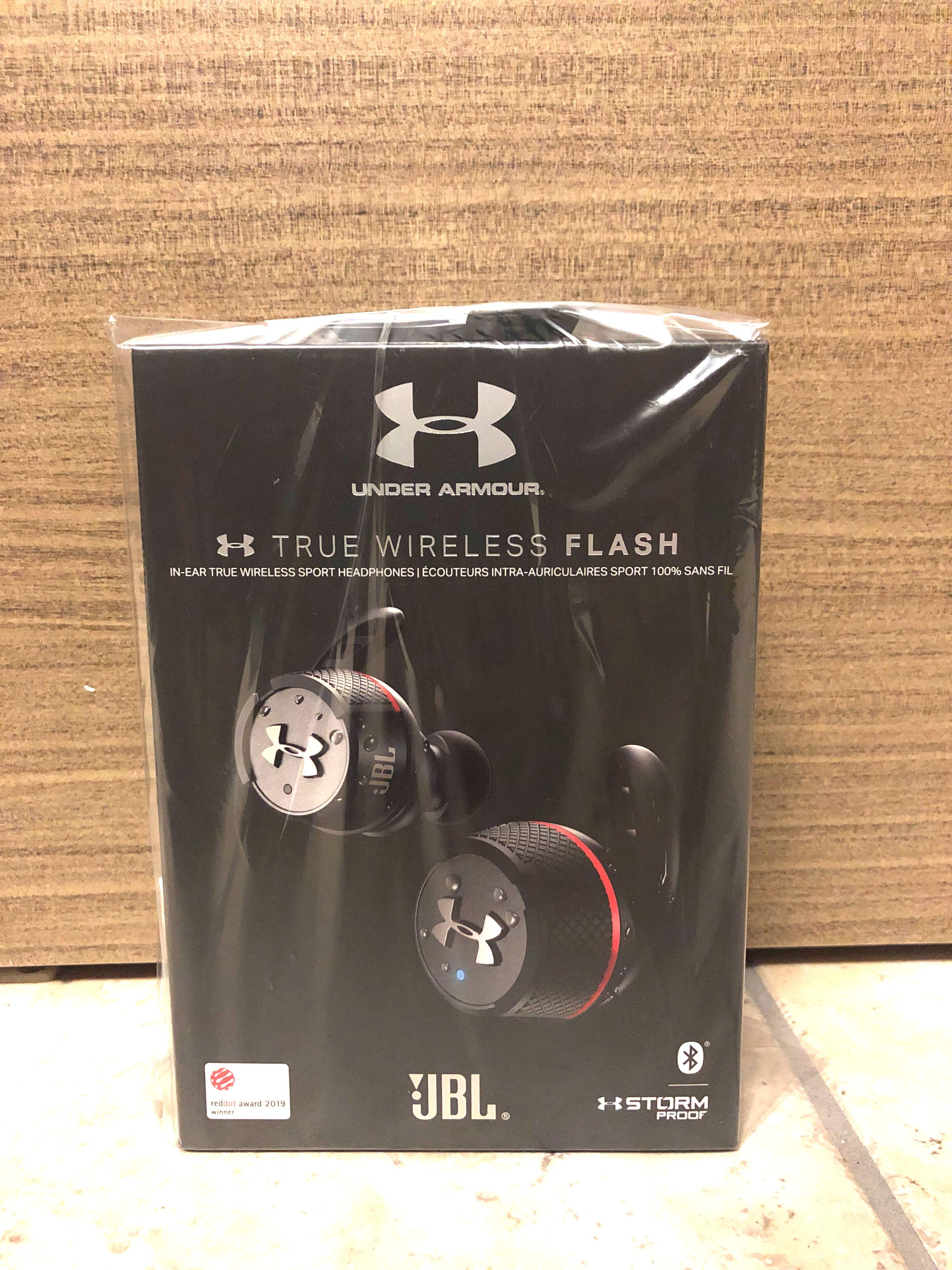 jbl under armour true wireless flash right earbud not working