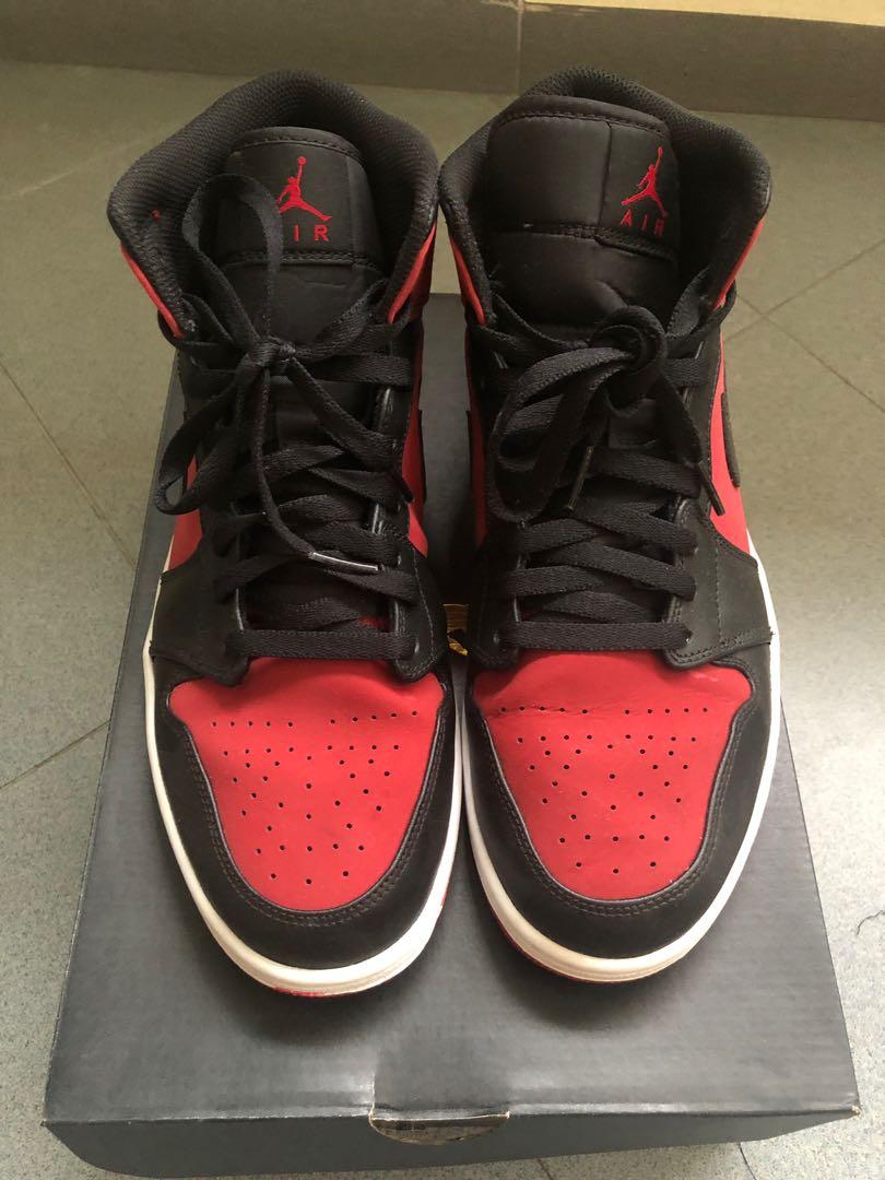 jordan 27 mid red