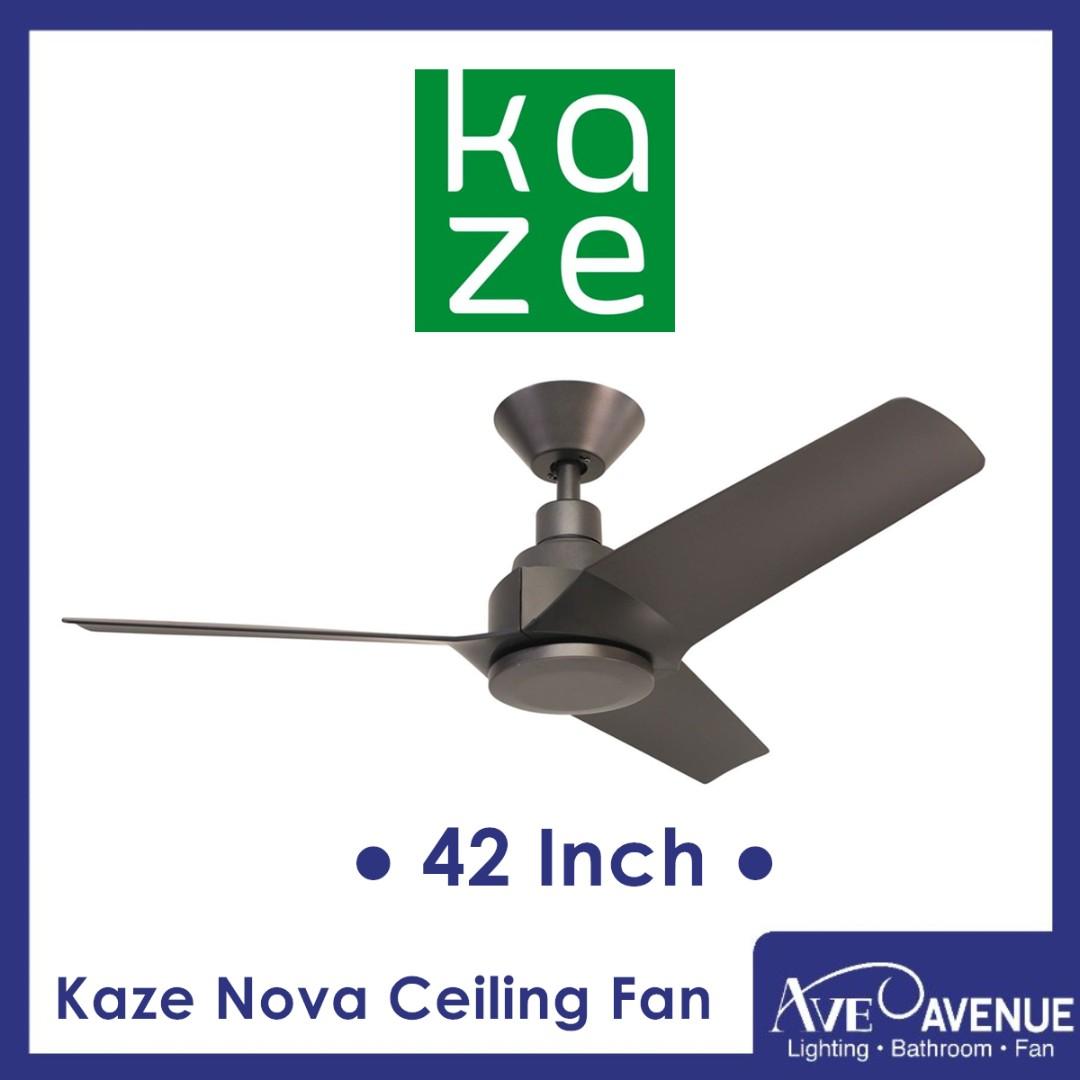 Kaze Nova 42 Inch Ceiling Fan With Remote Control Home