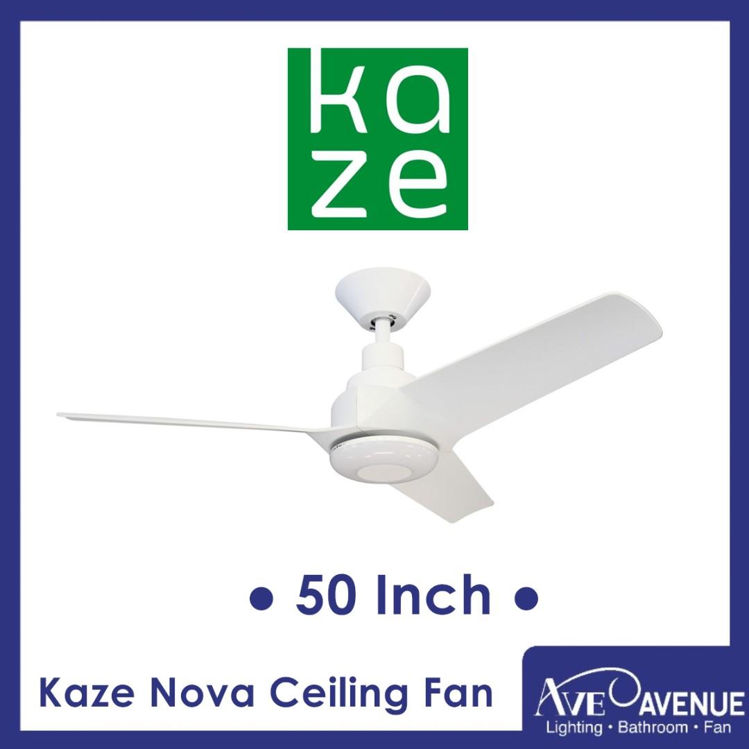 Kaze Nova 50 Inch Ceiling Fan With Remote Control And Led 3