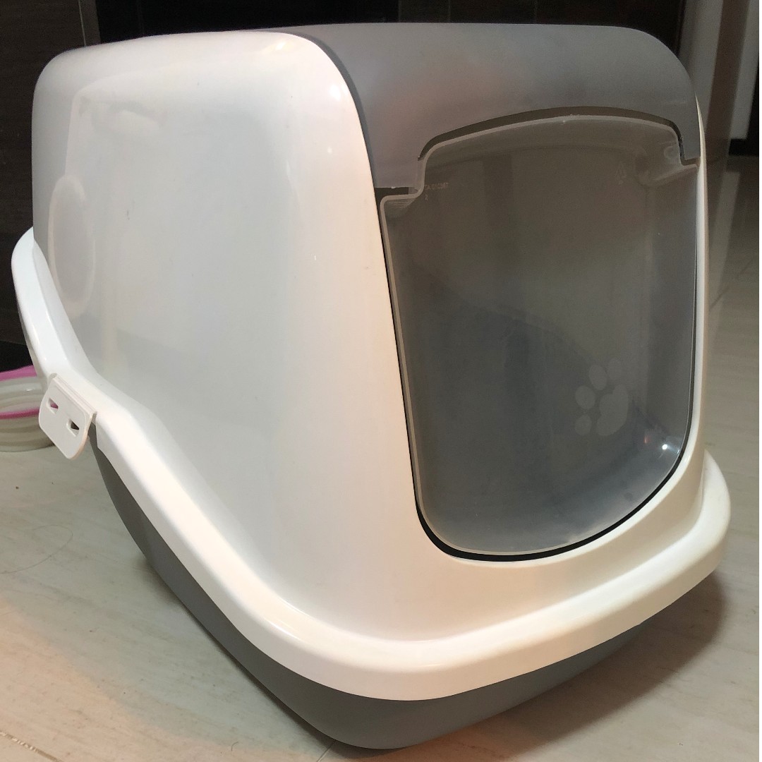Kitty Litter Box / Toilet Home for Cats, Pet Supplies, Homes & Other