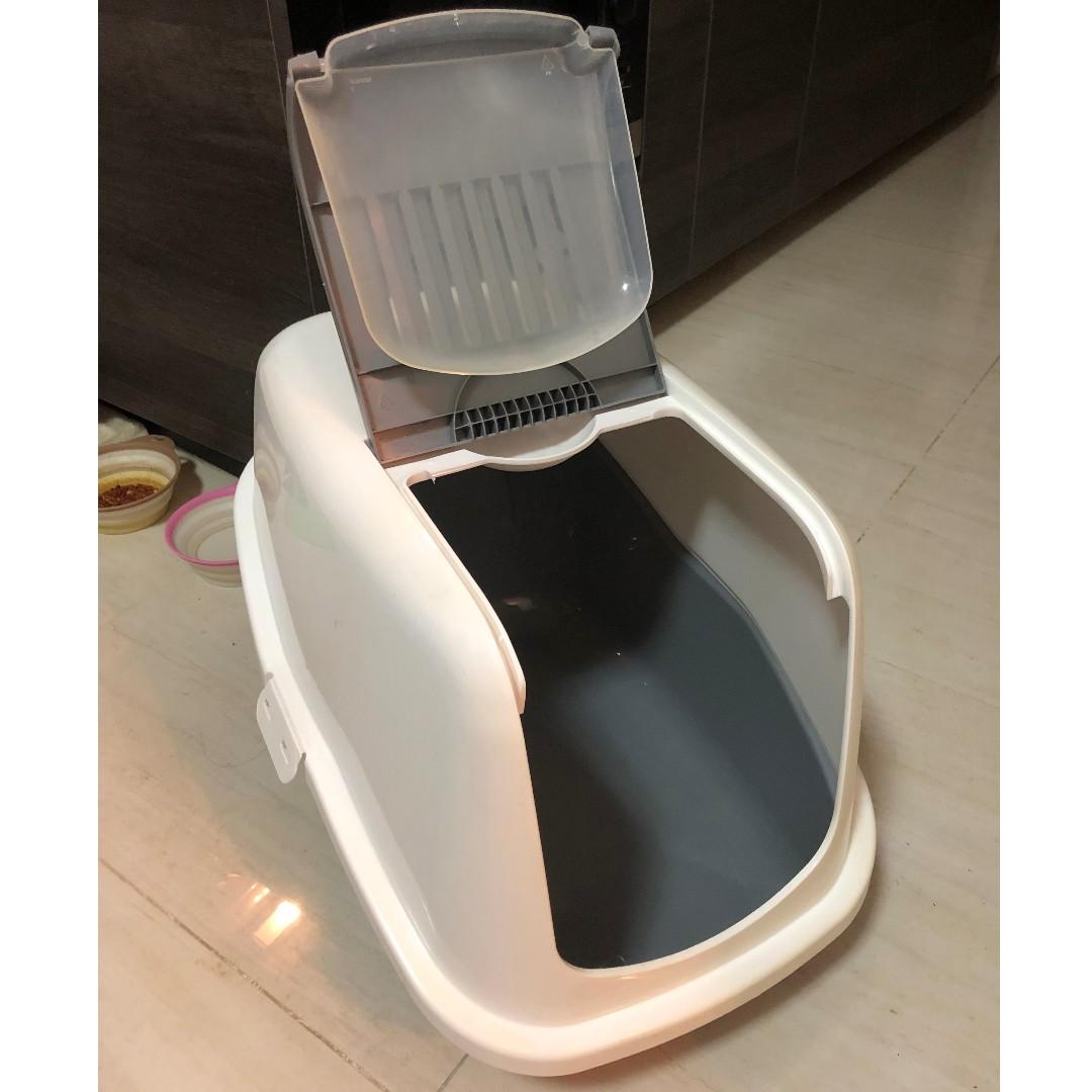 Kitty Litter Box / Toilet Home for Cats, Pet Supplies, Homes & Other