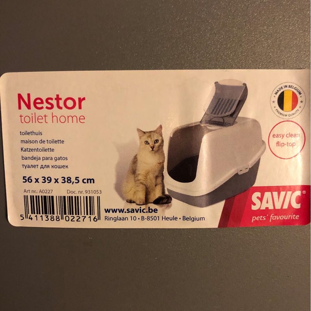 Kitty Litter Box / Toilet Home for Cats, Pet Supplies, Homes & Other