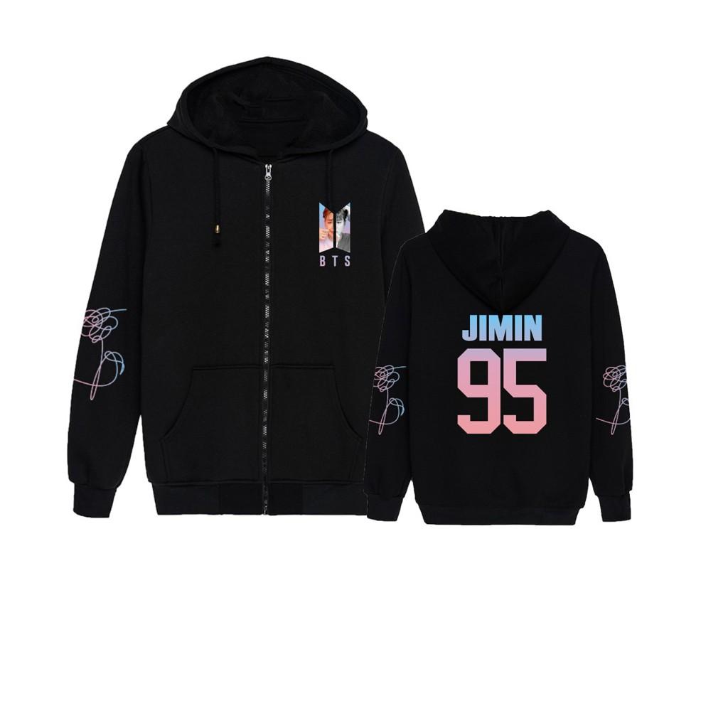 bts zipper jacket