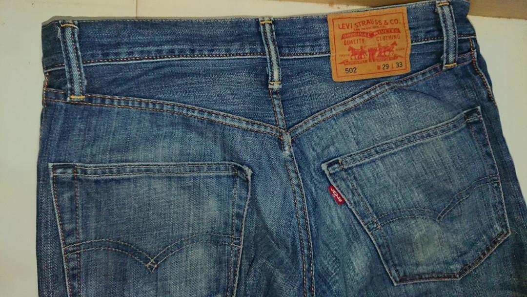 Levi's Original Riveted Denim Jeans, Men's Fashion, Bottoms, Jeans on