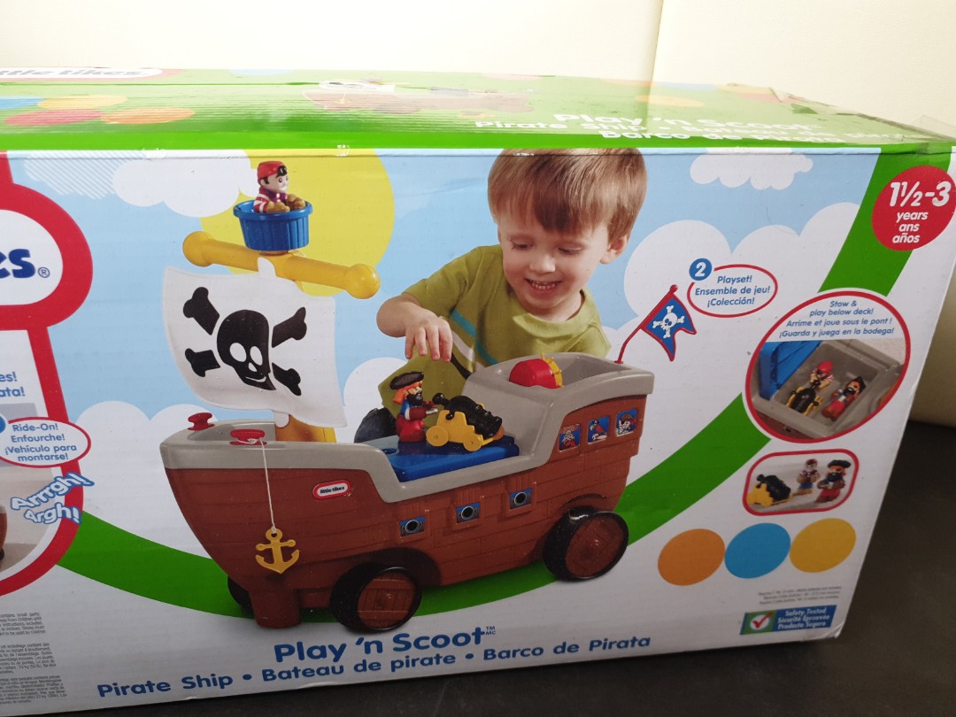 little tikes pirate ride on