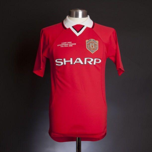 Score Draw Man Utd Champions League 1999 Jersey Xl Men S Fashion Clothes Tops On Carousell