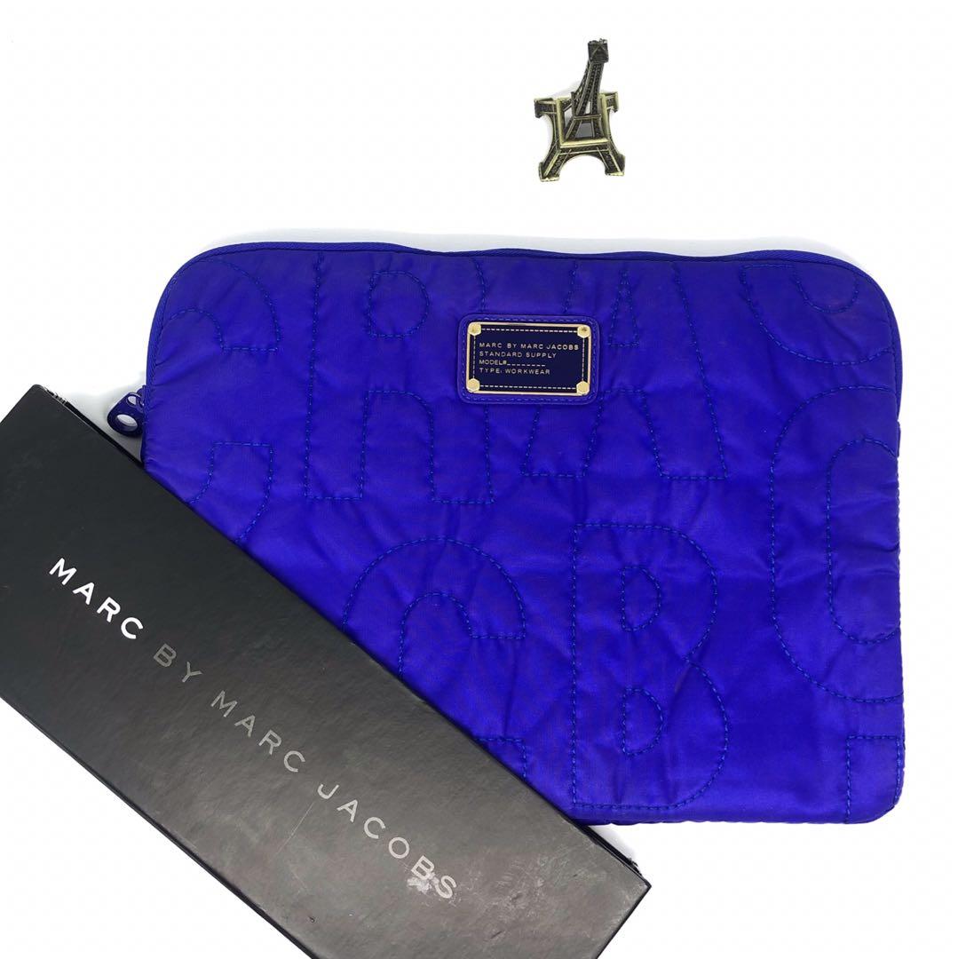 Marc Jacob Blue Laptop sleeve Beautiful Brand New!