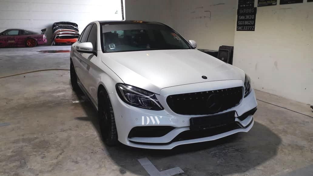 Mercedes Benz W205 C Class Amg C63 Bodykit Pp Taiwan Good Go Car Accessories Accessories On Carousell