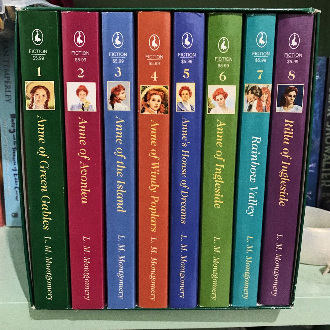 Novel Seri Anne Of Green Gables Oleh Lm Montgomery 8 Buku Buku Alat Tulis Buku Di Carousell