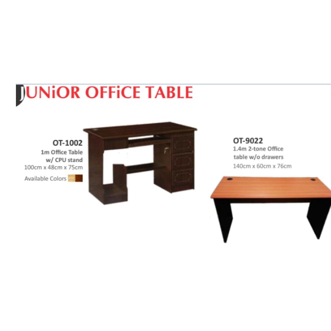 Office table with side and center drawers (Category: Office Furniture & Fixtures) located in Quezon City. Submitted by korix.judyann (Listing ID 247991674, Image 1). Description: Price posted is for posting purposes only! Negotiable Price and High Quality Condition. Free Installation and Delivery within Metro Manila. For inquiry and pricelist with complete details please call: ☎️: 729-9293 Globe/Viber: 0956-1375229 Smart: 0930-1428960 Email: judy