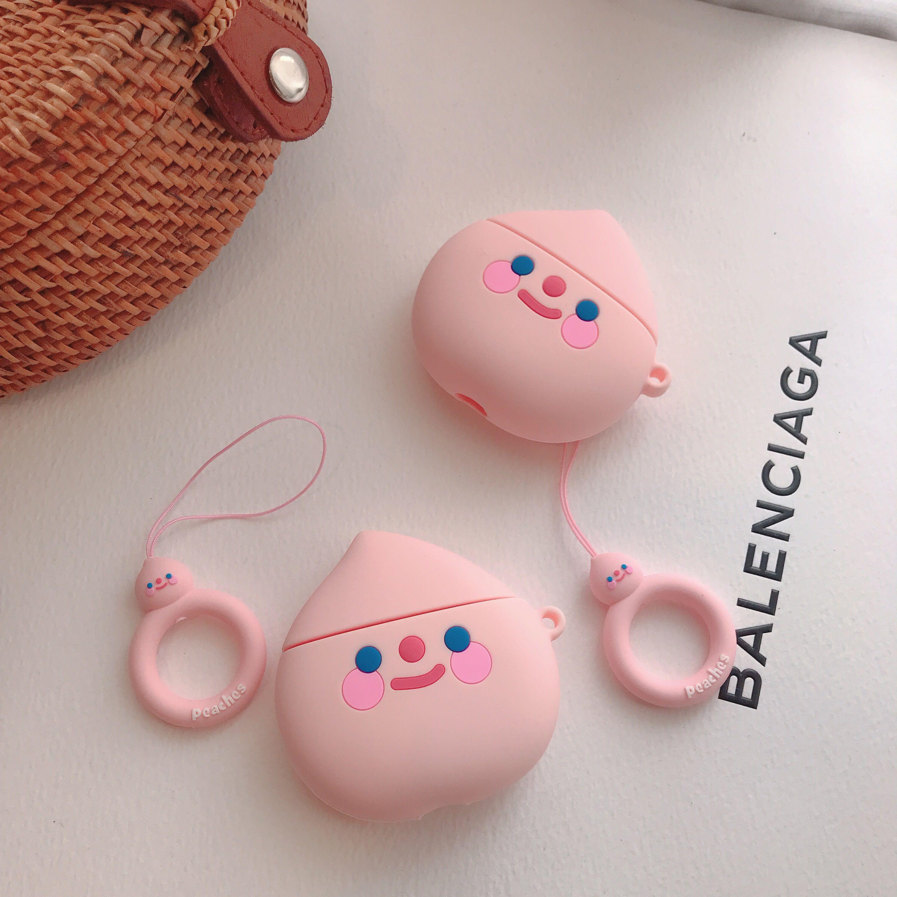 Peach airpod case cheap