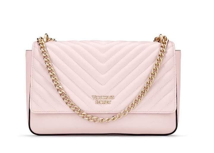 victoria secret sling bag pink