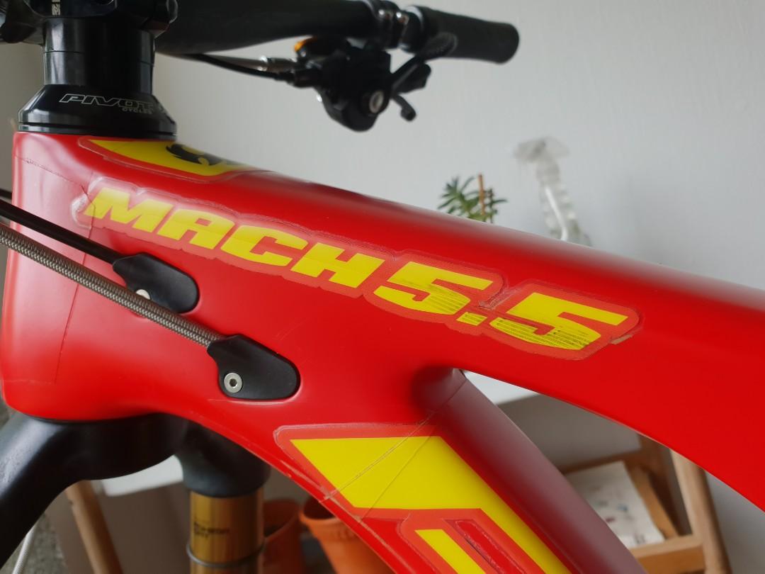Pivot mach 5.5 clearance frame for sale