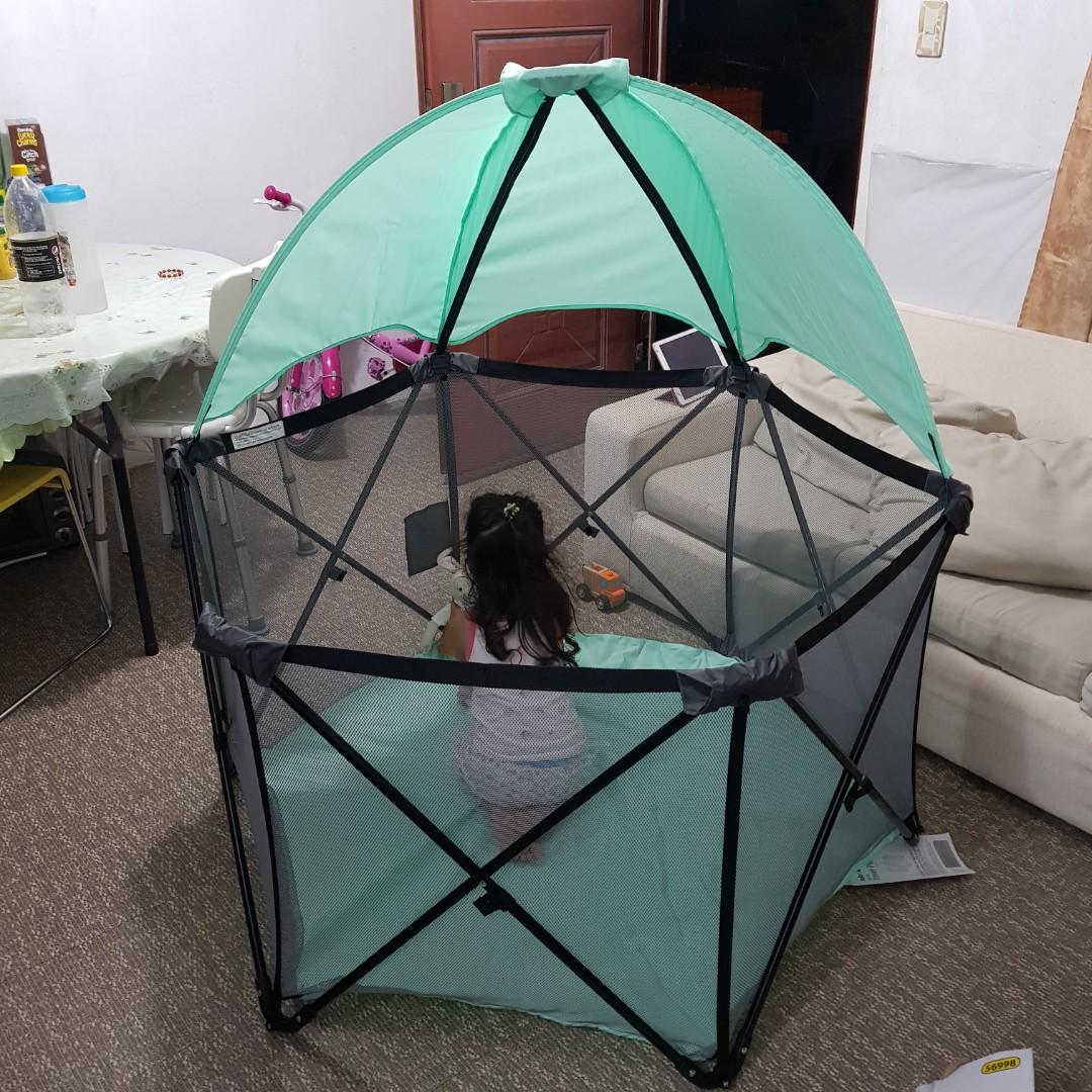 bubstar pop up travel playpen