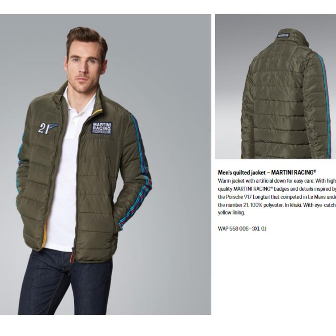 Martini racing porsche jacket hot sale