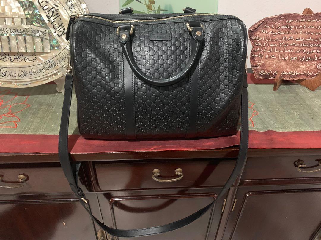 gucci microguccissima boston bag