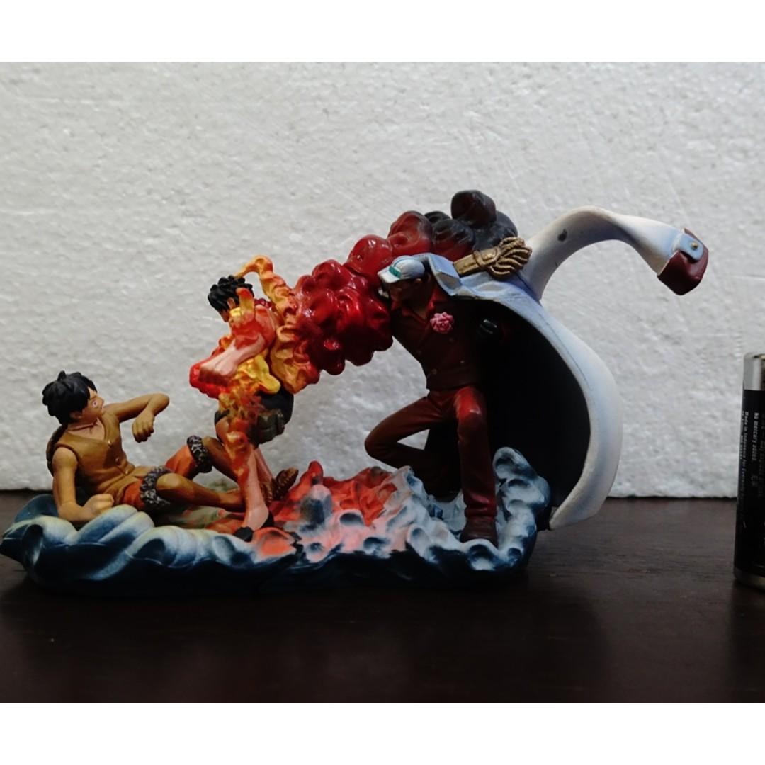 No Box Rare One Piece Logbox Luffy Ace Akainu Death Of Ace