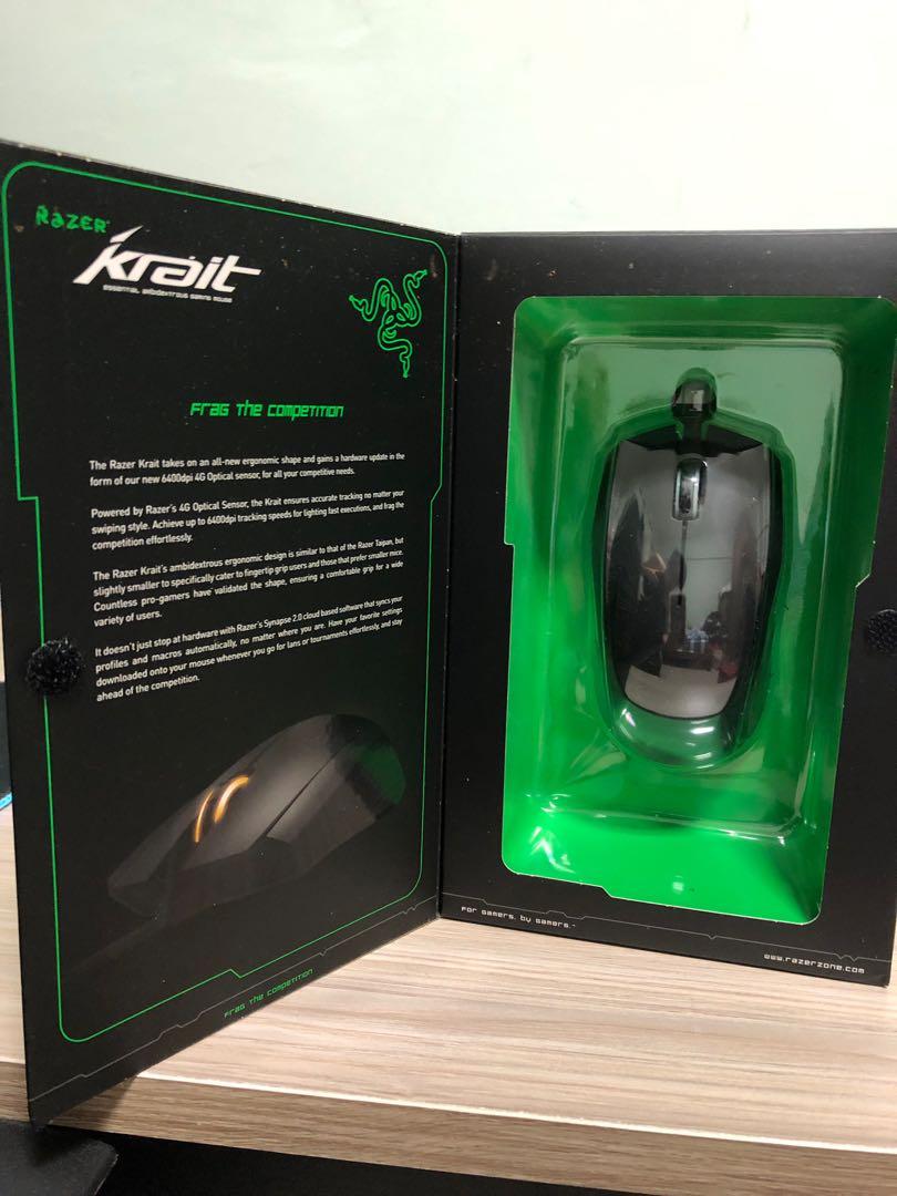 Original Krait Razer Razer Krait Gaming Mouse, Computers & Tech, Parts & Accessories, Mouse ...