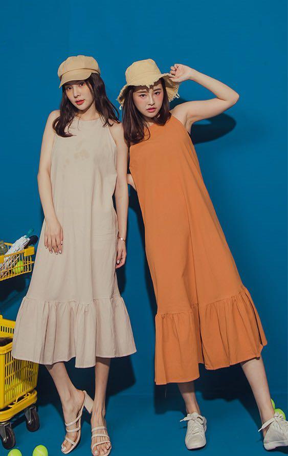 summer pop maxi dress