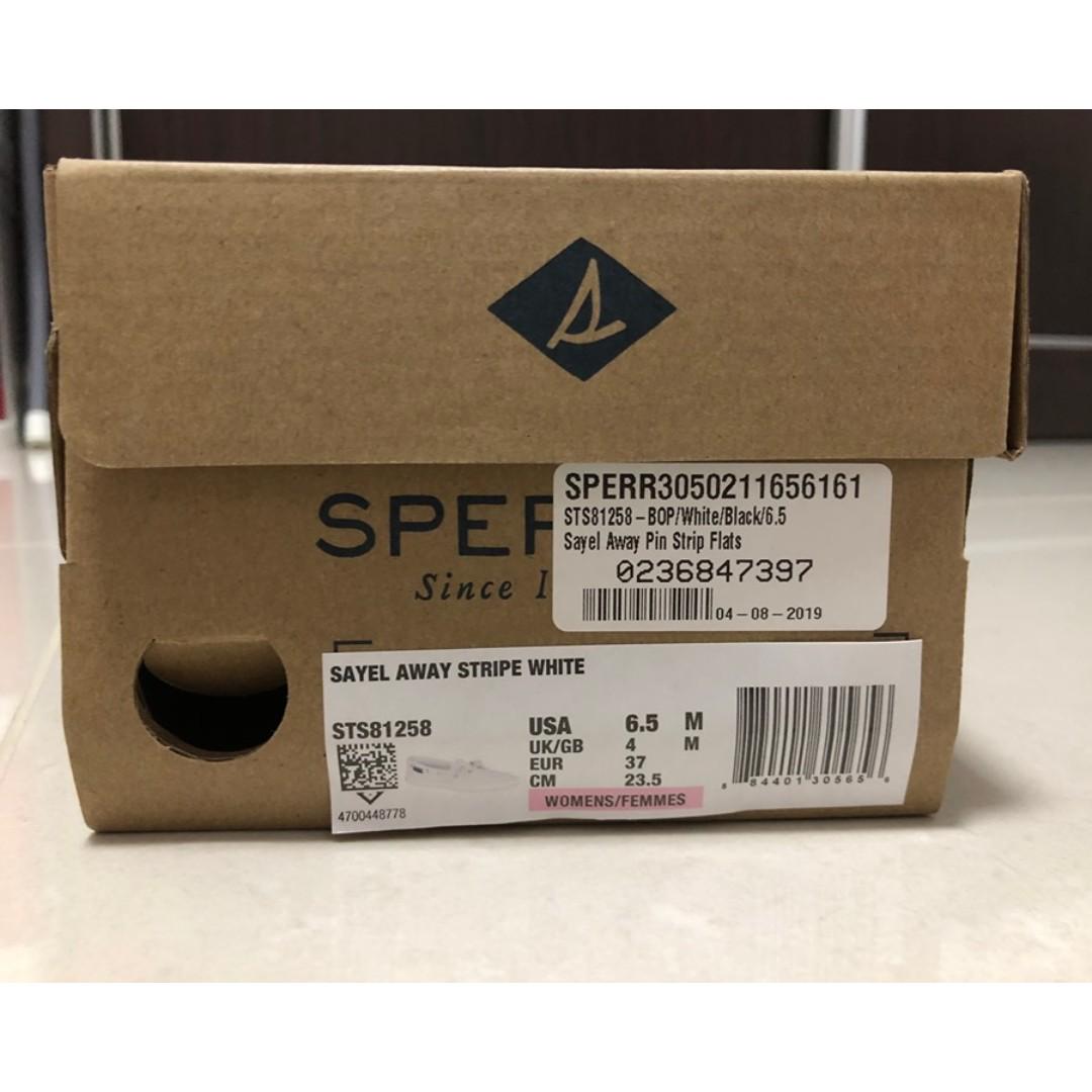 sperry shoe box