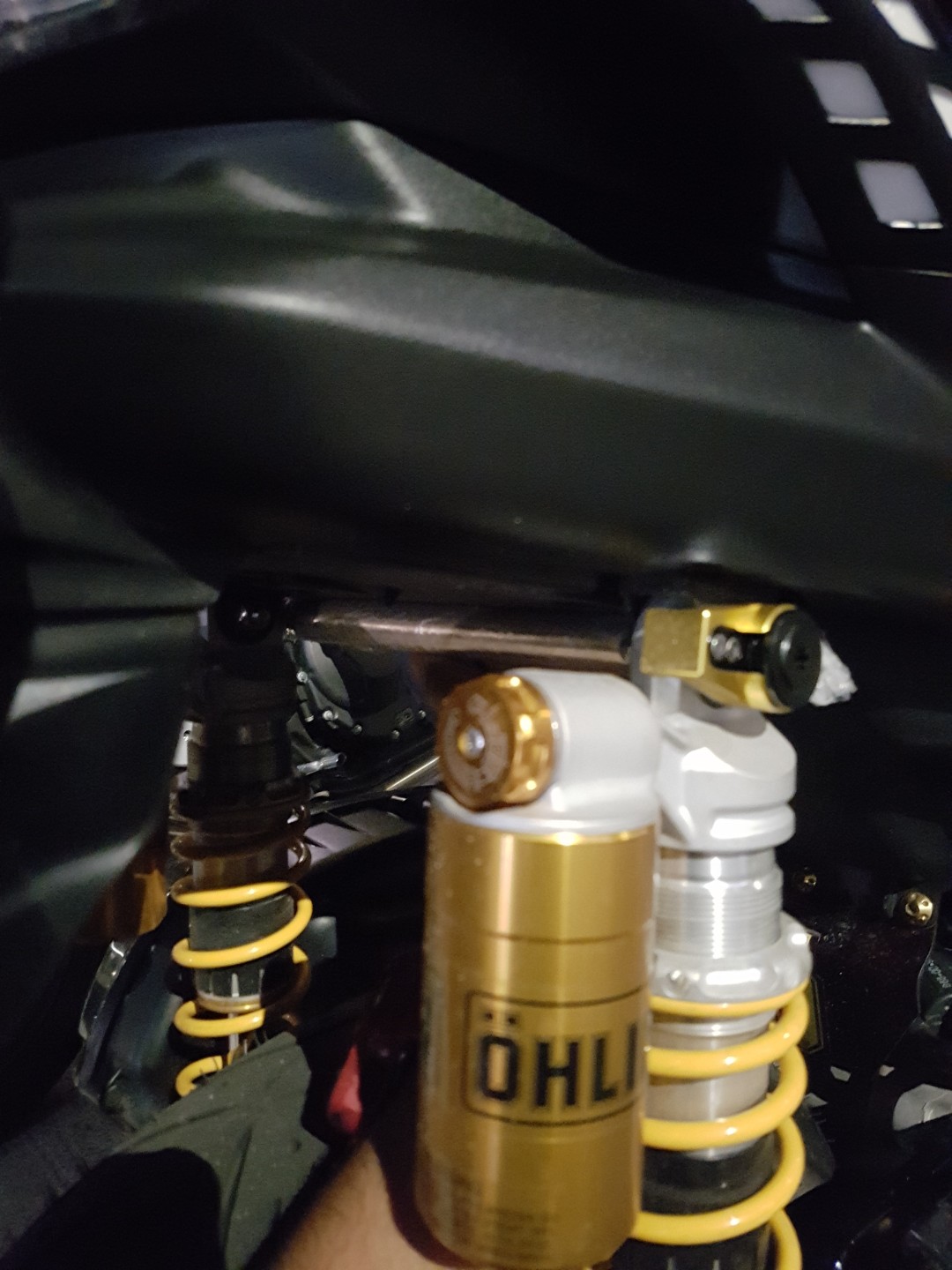 Strutbar for Aerox / NVX 155, Motorcycles, Motorcycle Accessories on Carousell