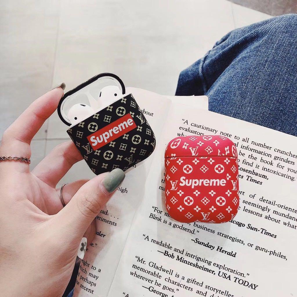 Supreme Vuitton AirPods Skin #supreme  Air pods, Airpod case, Apple  products