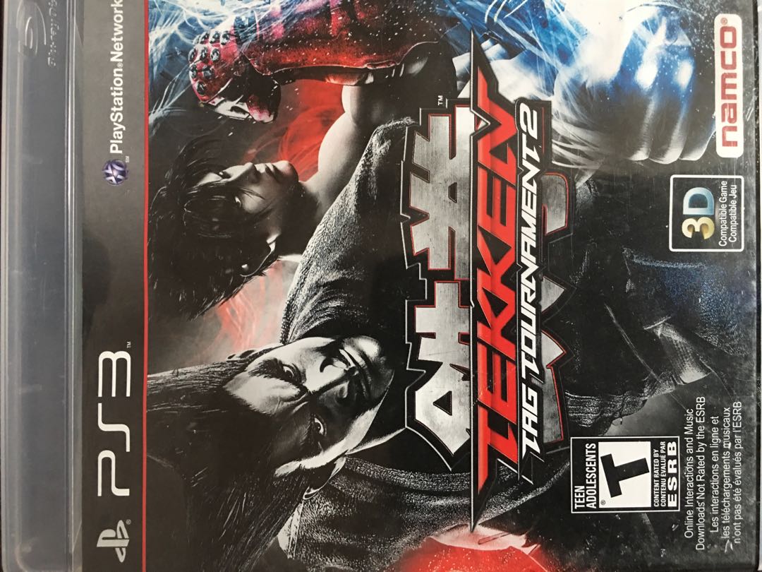 Takken Tournament 2 Ps3 Game Cd 2player On Carousell